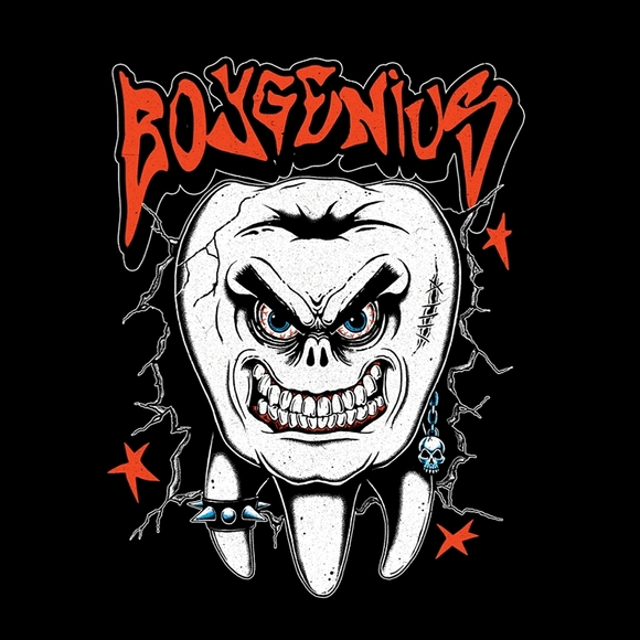 NWOT boygenius Nu Metal Tooth T-shirt, unisex size 4XL 🦷 - Picture 4 of 6